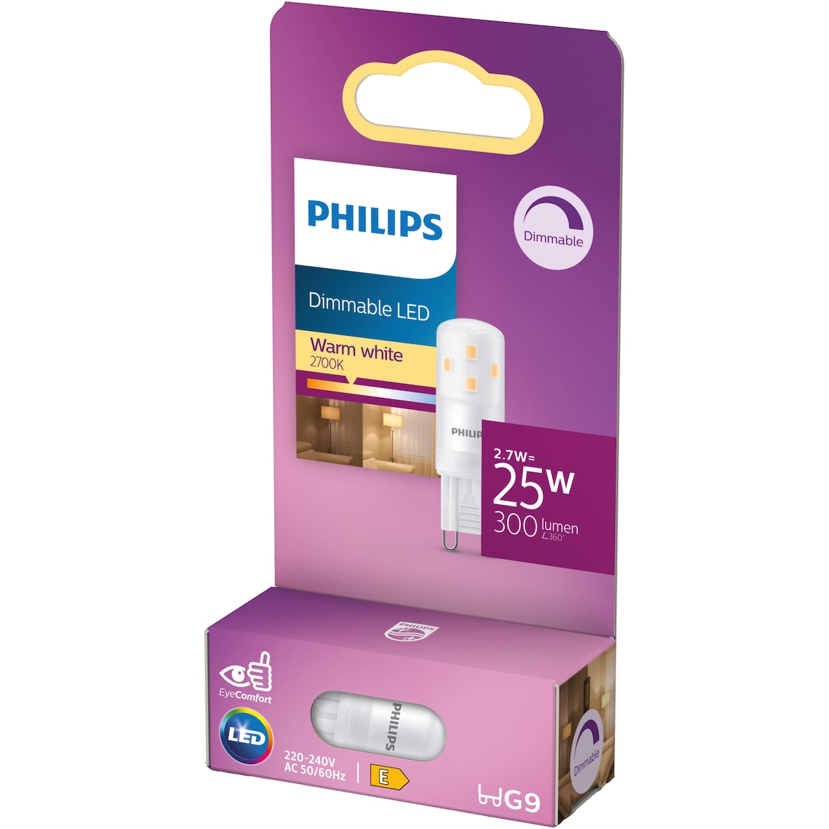 Philips Classic LED-lys G9 27W