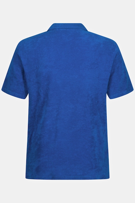 STHUGE Poloshirt, Frottee, Halbarm, Cuba-Kragen, bis 8 XL