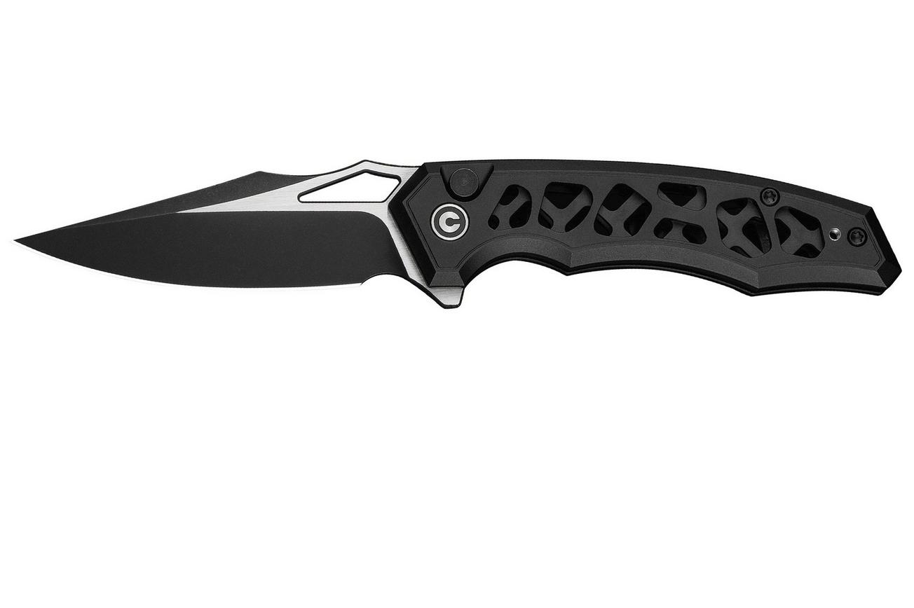 Civivi Anaaki C24039-1 Black Stonewashed, Black Aluminum, zakmes
