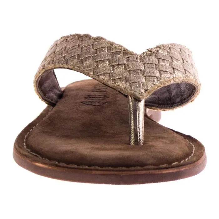 Lazamani Shiny Weave Teenslippers Dames