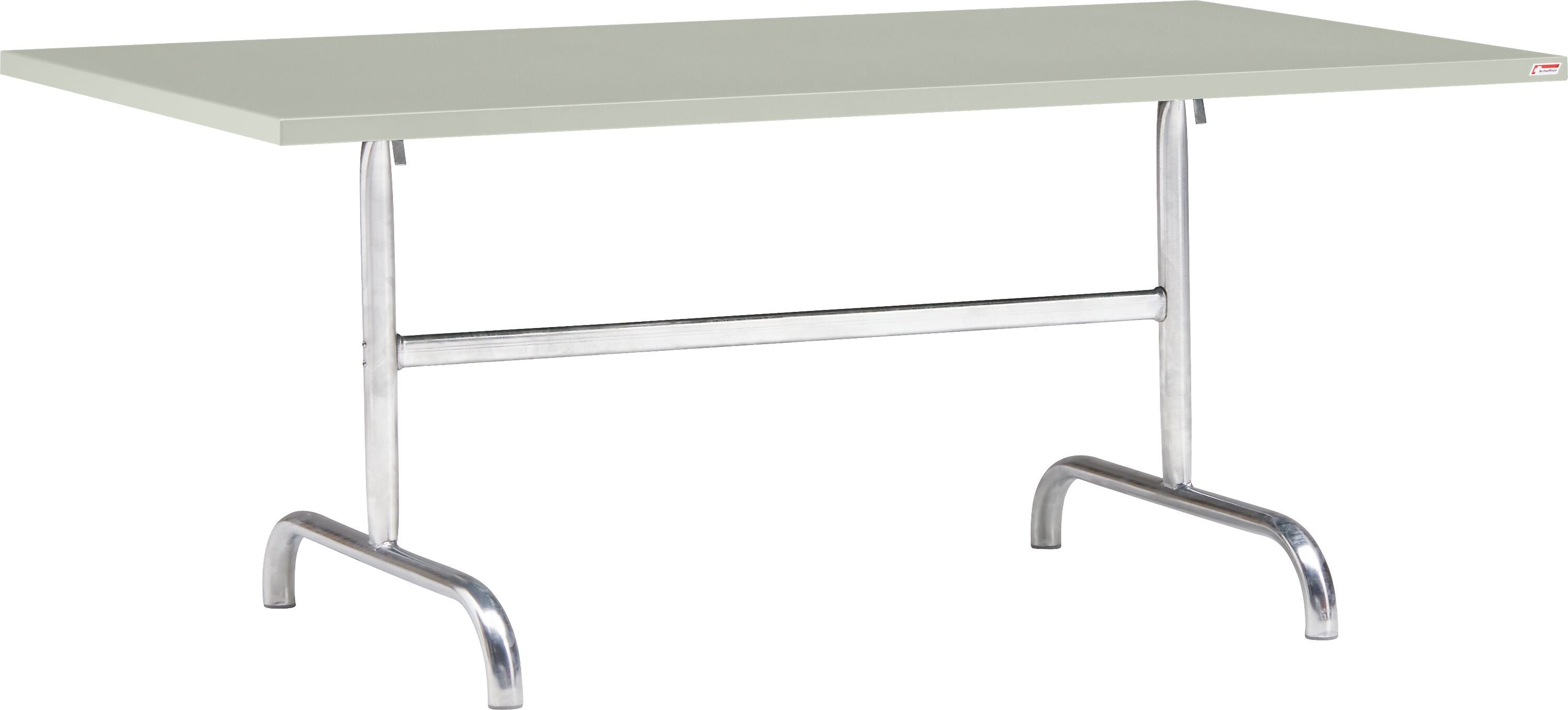 Schaffner SÄNTIS Klapptisch - Pastellgrün / B: 180.0 cm x T: 80.0 cm x H: 72.0 cm