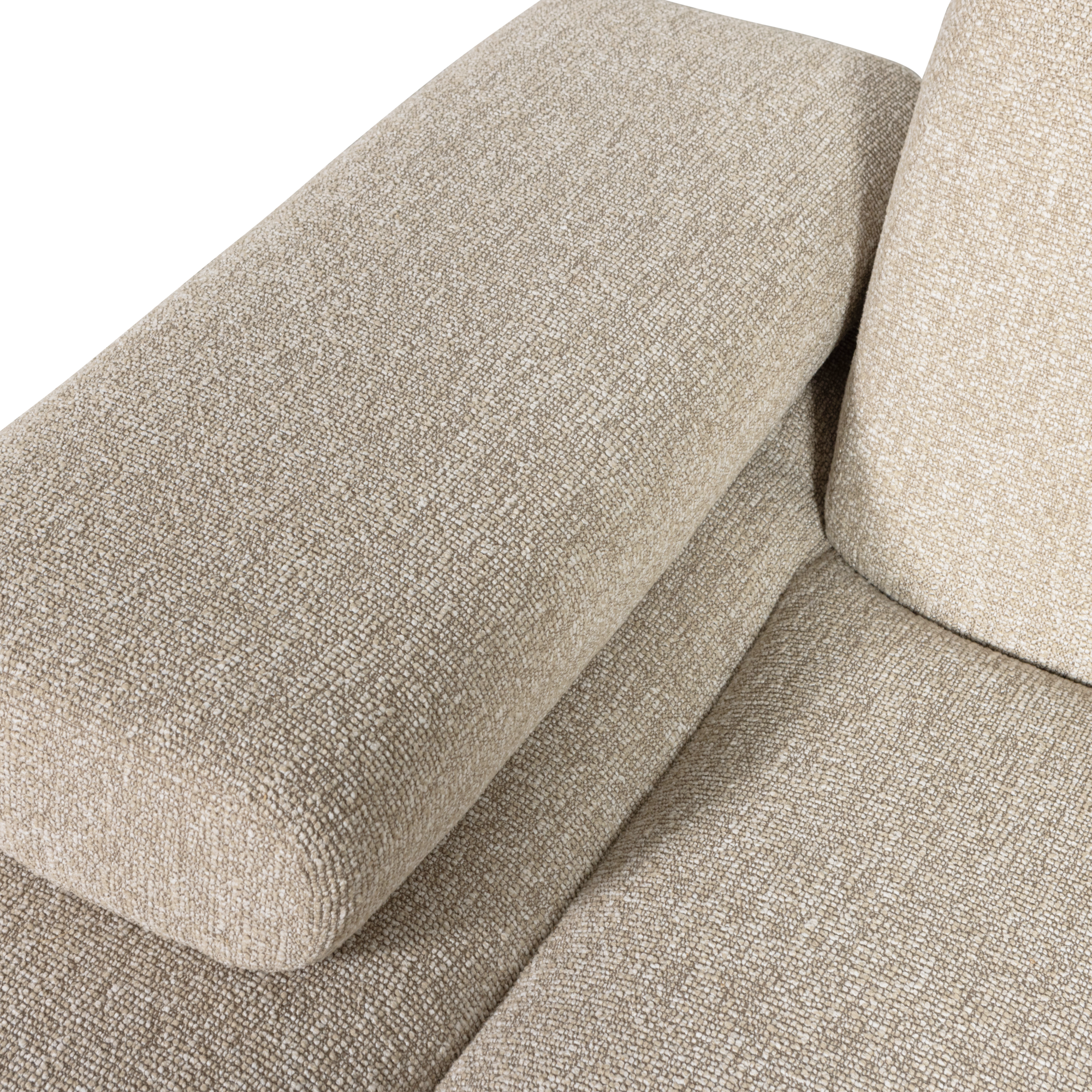 Chaise Longue Mojo Element Mojo Chaise Longue Element Links - Bouclé - Beige Melange