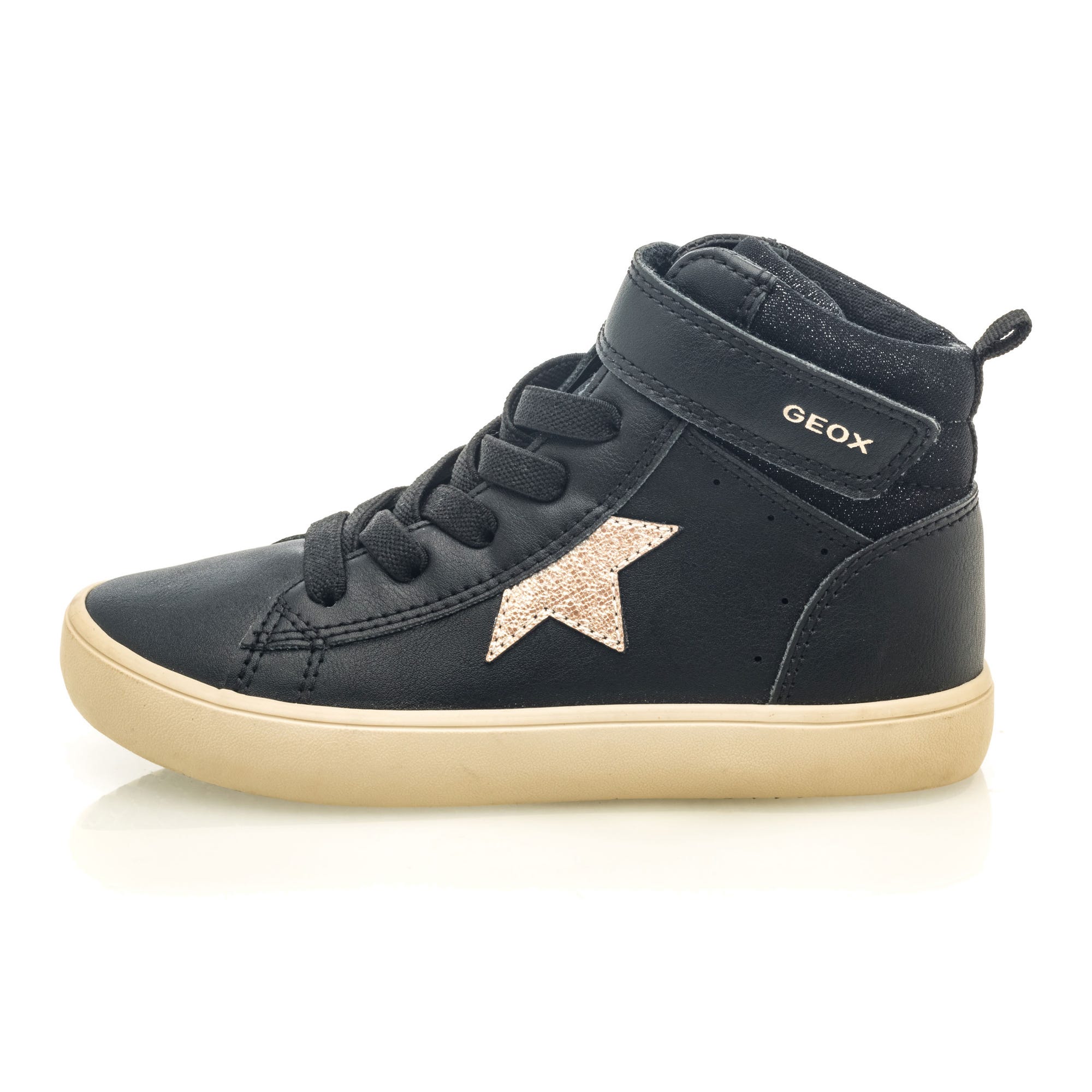 Baskets hautes Fille noir