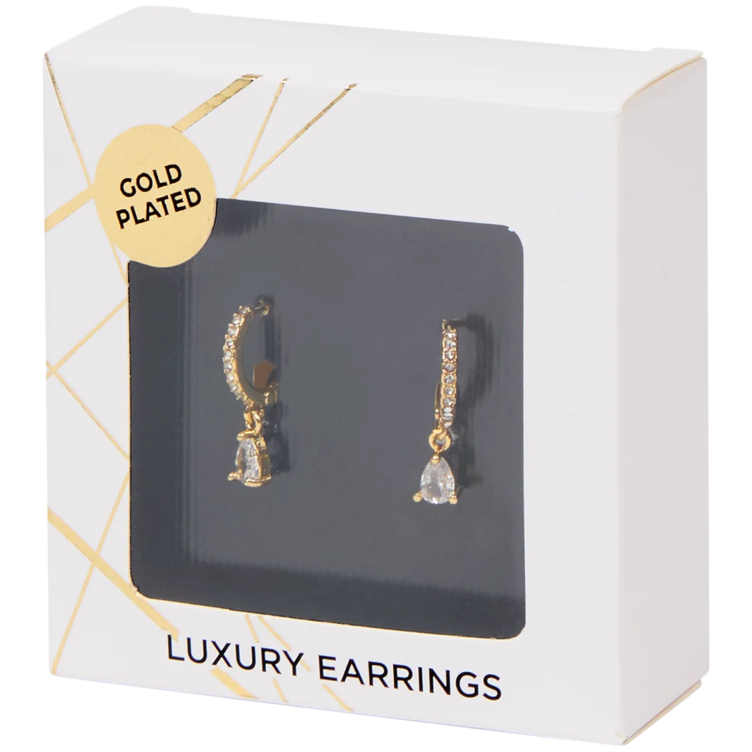 Boucles d’oreilles dorées