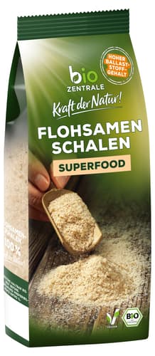 BIOZENTRALE BIO Flohsamenschalen