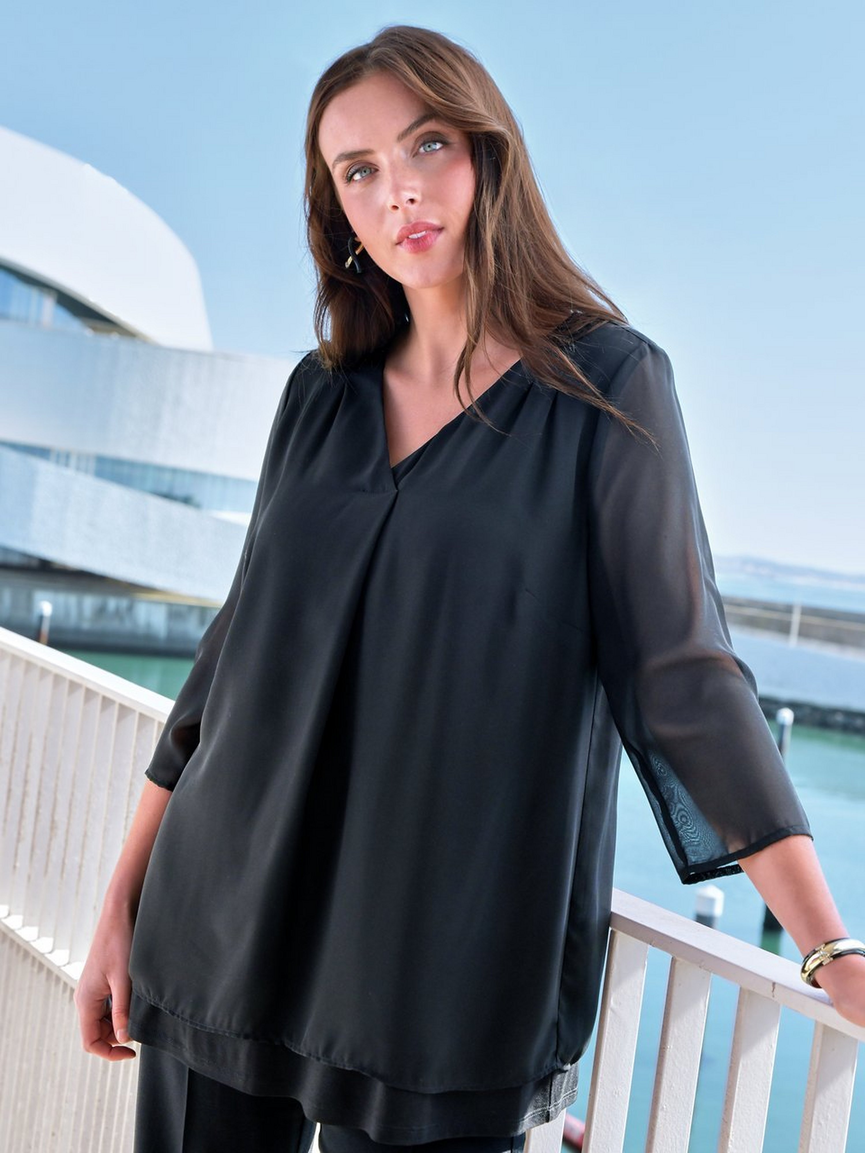 Blusen-Shirt