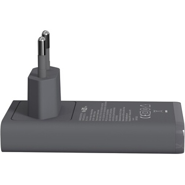 Chargeur pour téléphone mobile Wefix Pro de voyage secteur 65 W Plat Gris