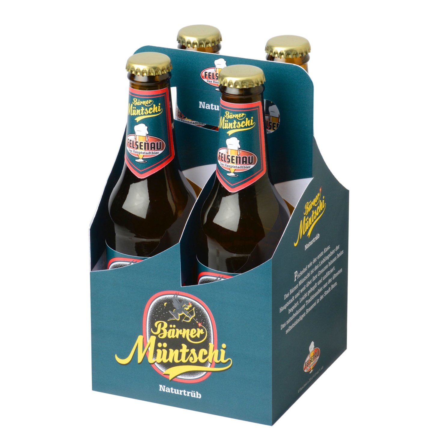 Felsenau Bier Bärner Müntschi 4x33cl -132cl