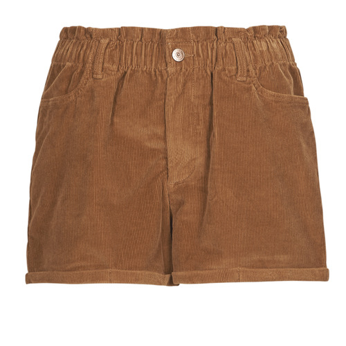 Only - ONLCUBA-FLORA HW PB CORD SHORTS PNT - Marron