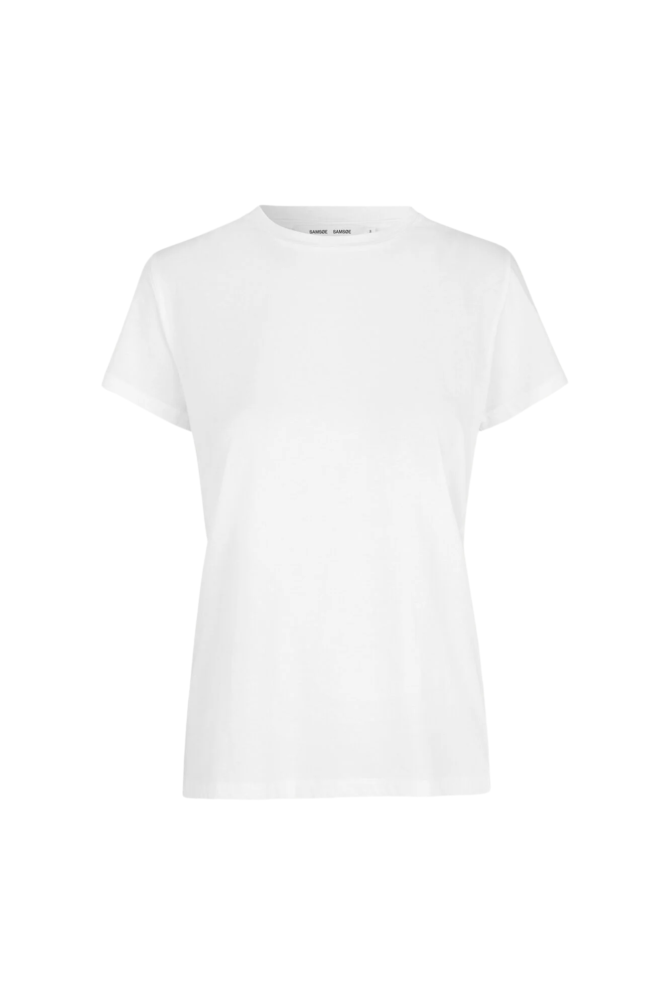 Samsøe Samsøe  Solly Solid t-shirt - hvid