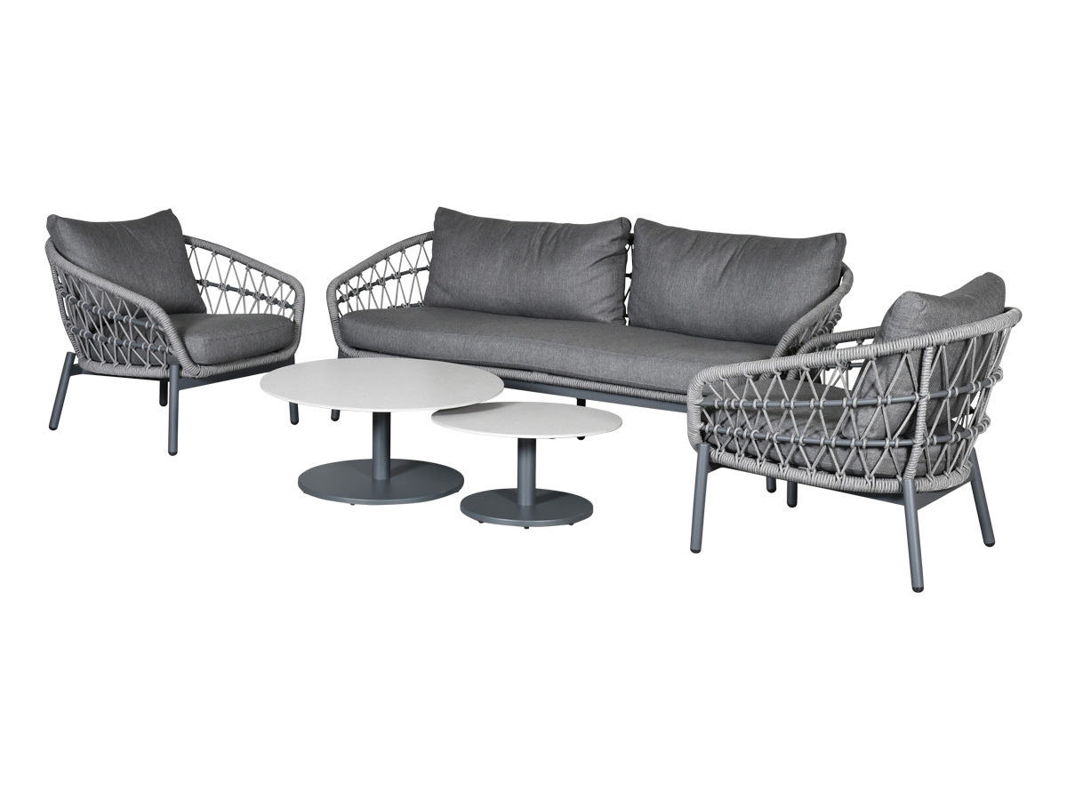 Outdoor Feelings Porto Ø80 cm loungetafel - Antraciet