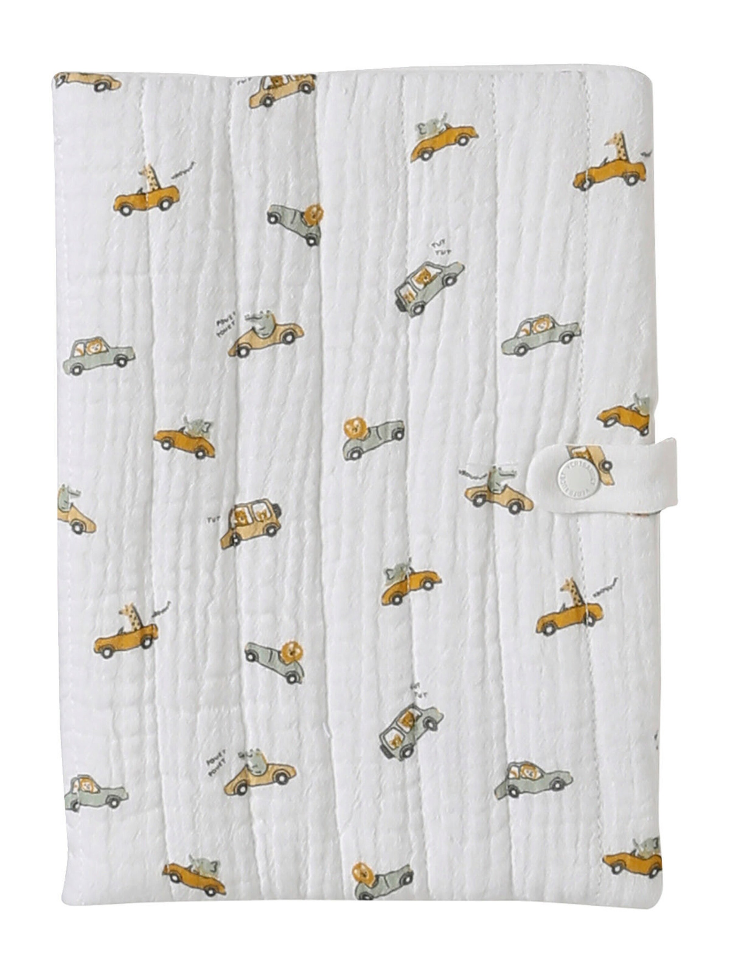Vertbaudet Baby Geschenk-Set zur Geburt: Lätzchen, Wickeltuch & Vorsorgeheft-Hülle mehrfarbig