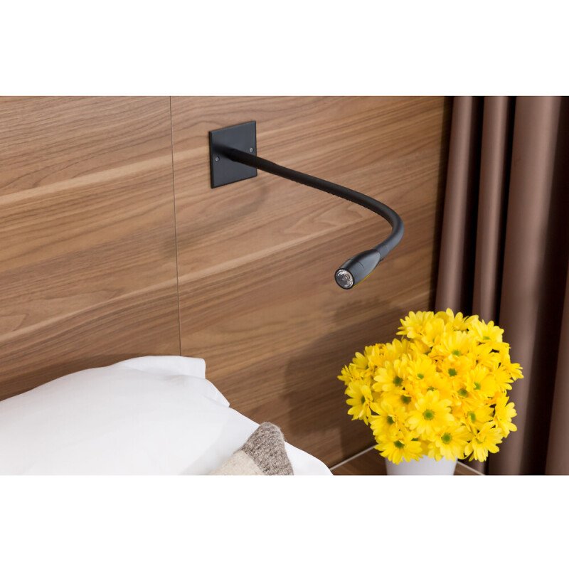Liseuse flexible led couleur avec  tete tournante unilux