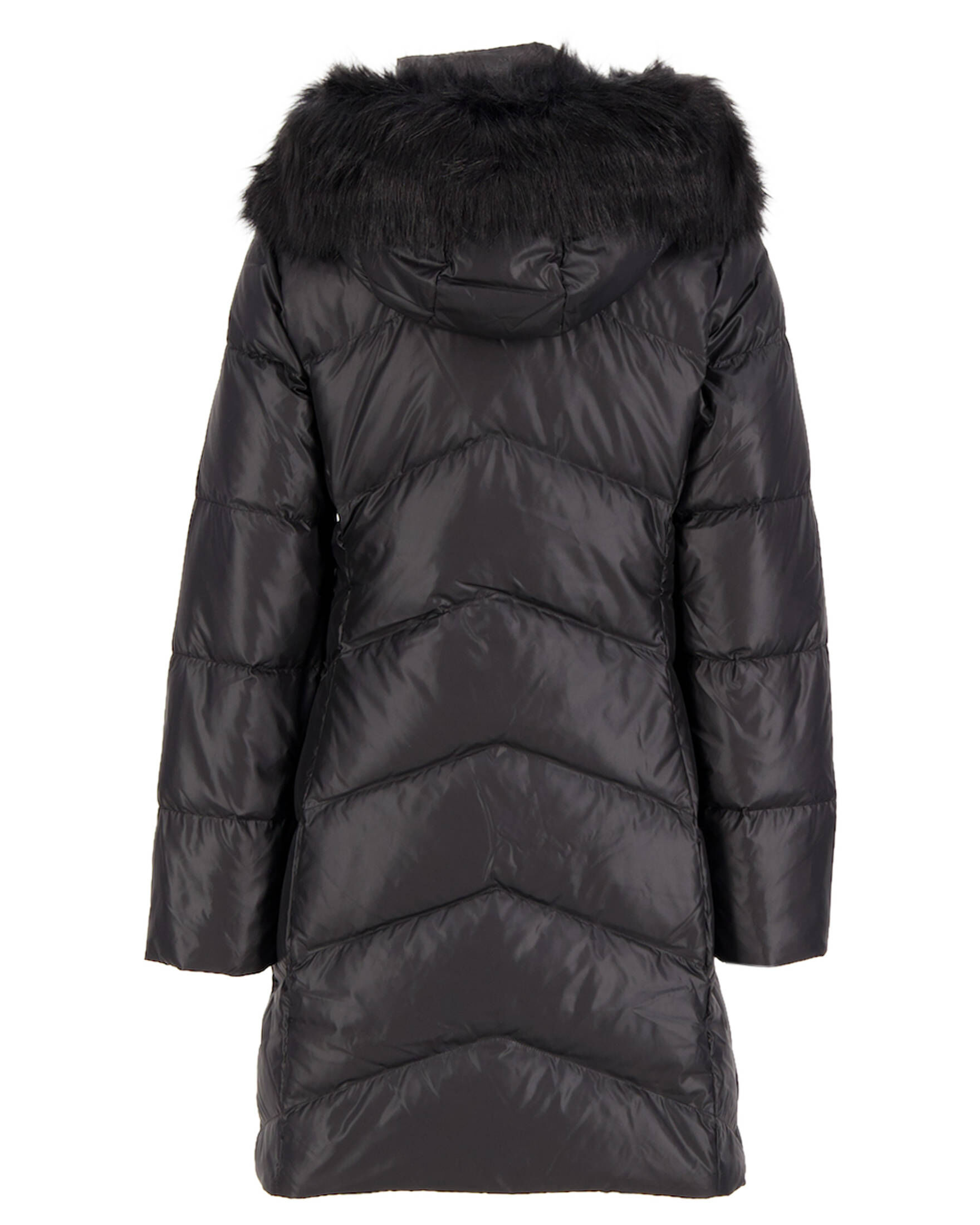 CALVIN KLEIN| Damen Daunenmantel mit Kapuze ESSENTIAL REAL DOWN COAT