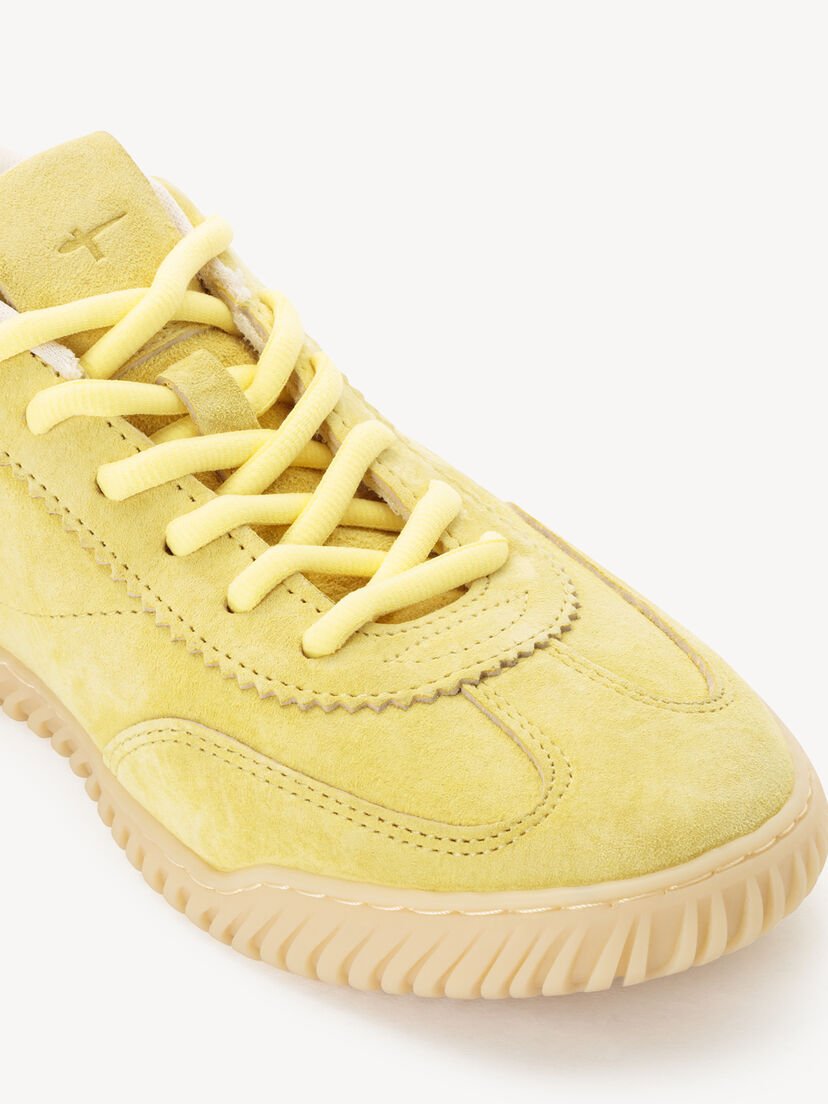 Leren Sneaker - geel