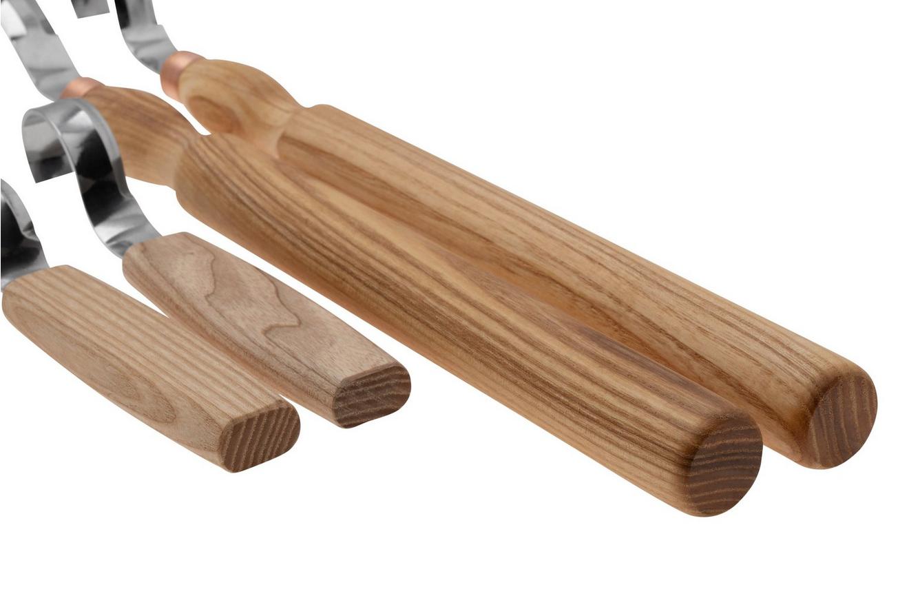 BeaverCraft S11 Hook Knives Set of 4 Tools, houtsnijset