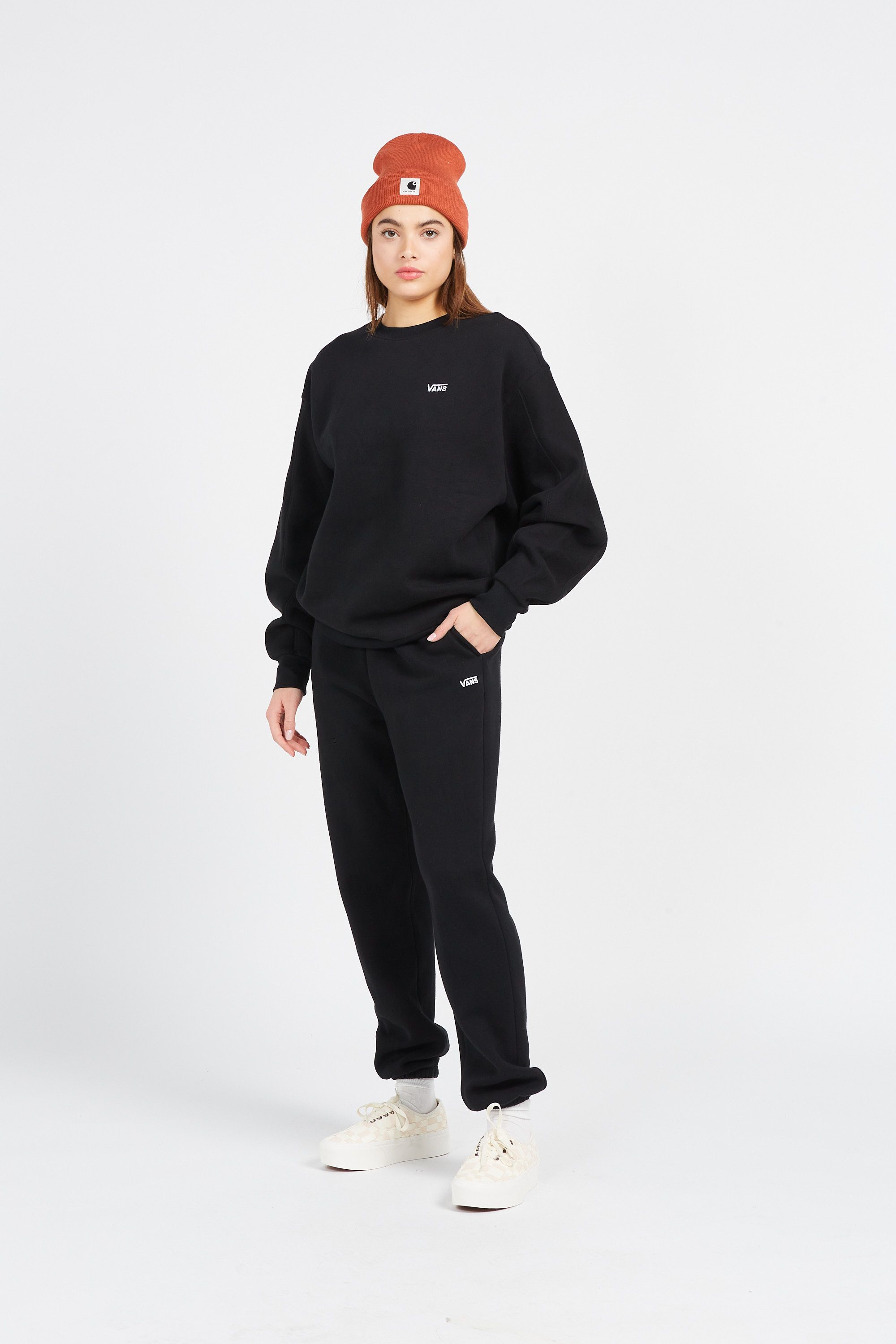 VANS Sweat COMFYCUSH CREW Noir