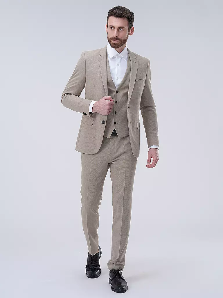 HUGO Anzughose HESTON  beige