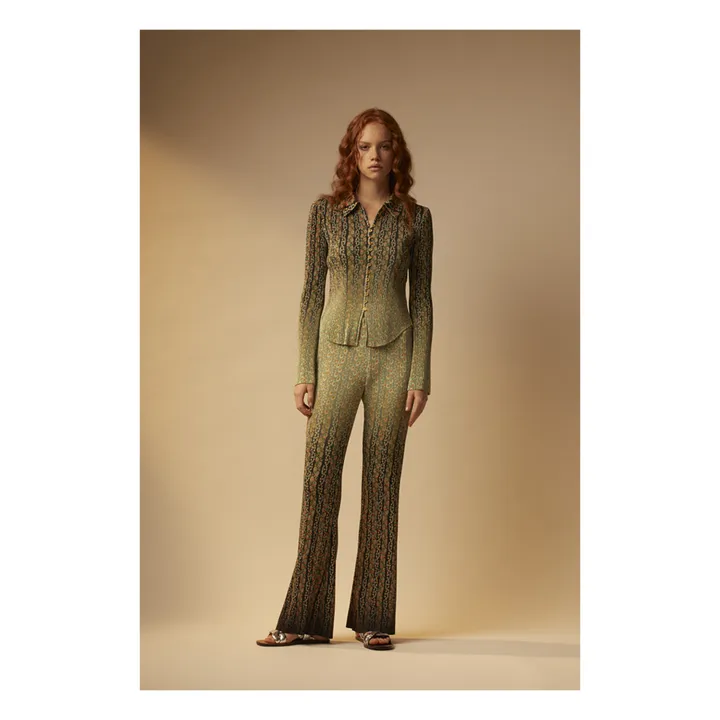 Tressé Pantalon Paty | Marron