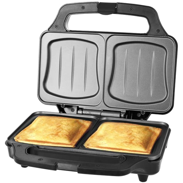 Emerio Sandwichgrill XXL Rustfrit stål