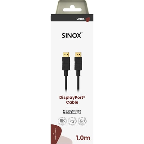 Sinox DisplayPort kabel 1 meter
