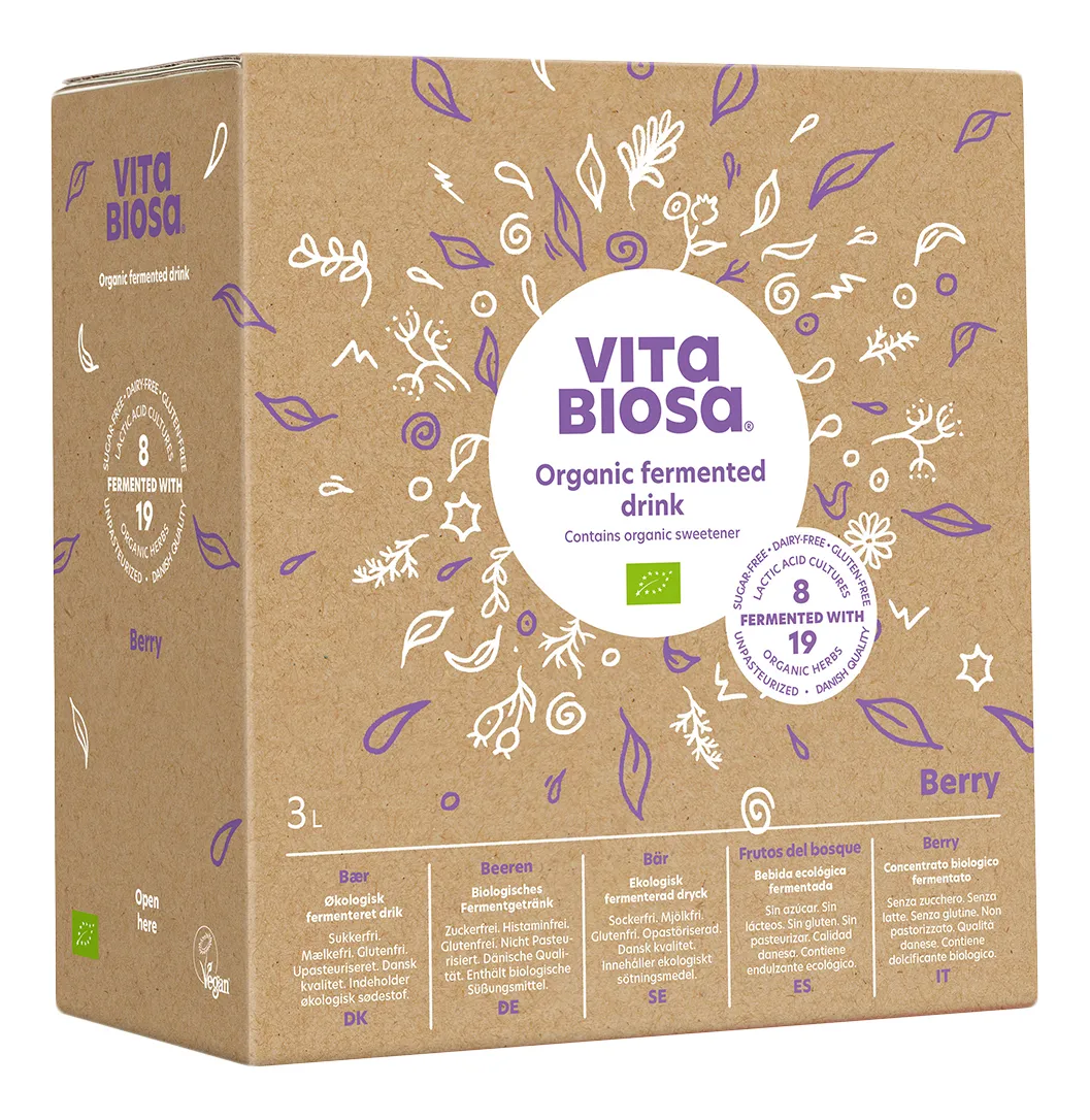 Vita Biosa Bær Ø Bag-in-box - 3 liter