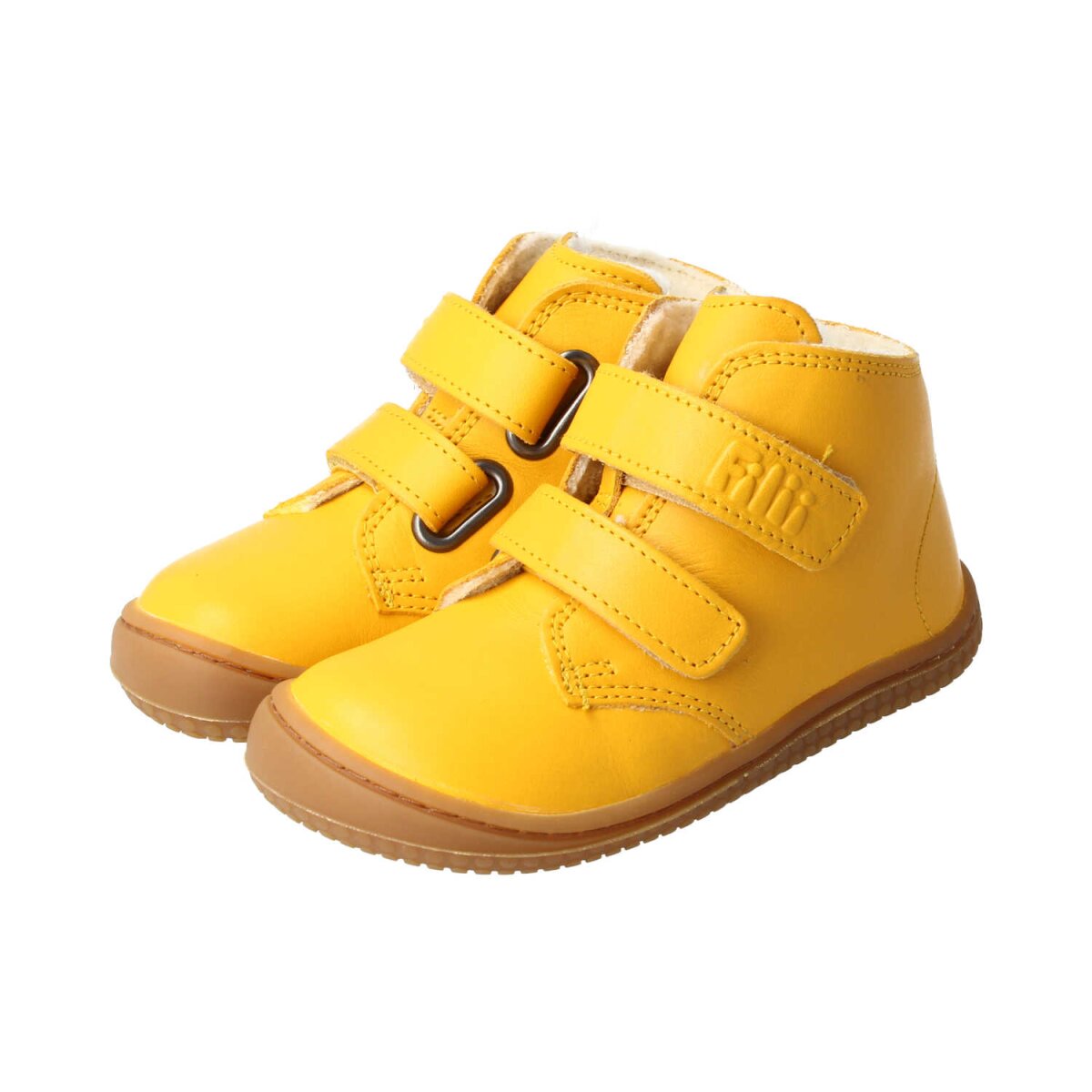 MB4213-W4 mustard SOFT-FEET BIO nappa wool velcro Weite/M