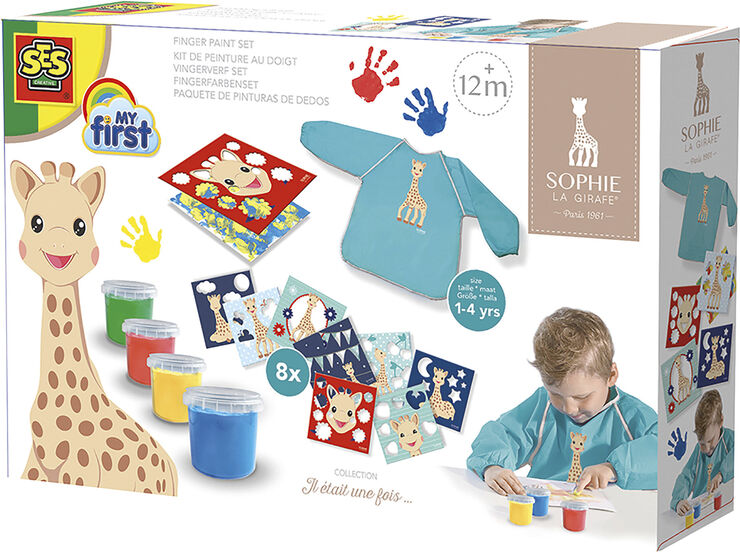 SES Creative SES Creative - Sophie la girafe - Fingermalingsæt