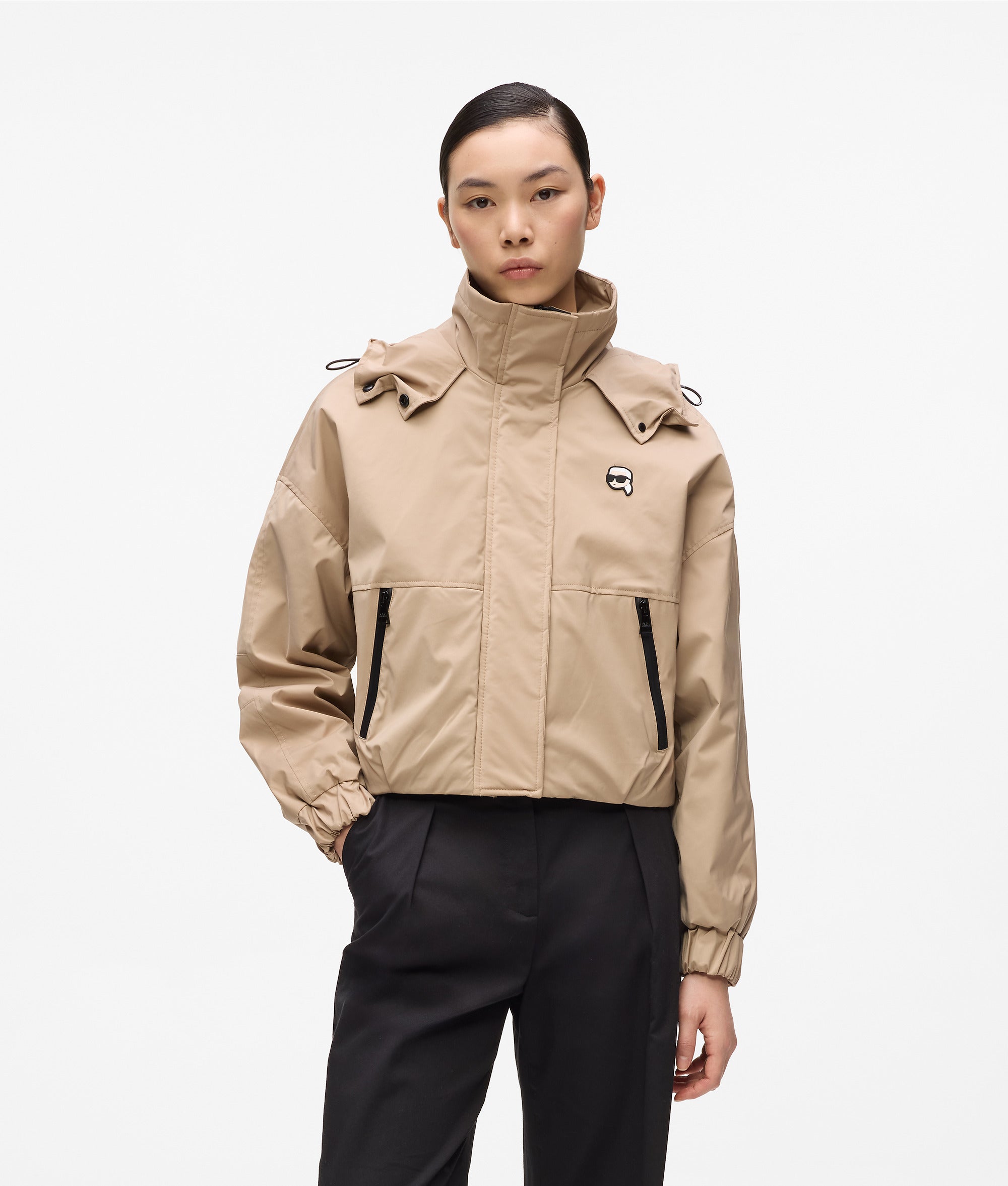 Ikon jas met capuchon