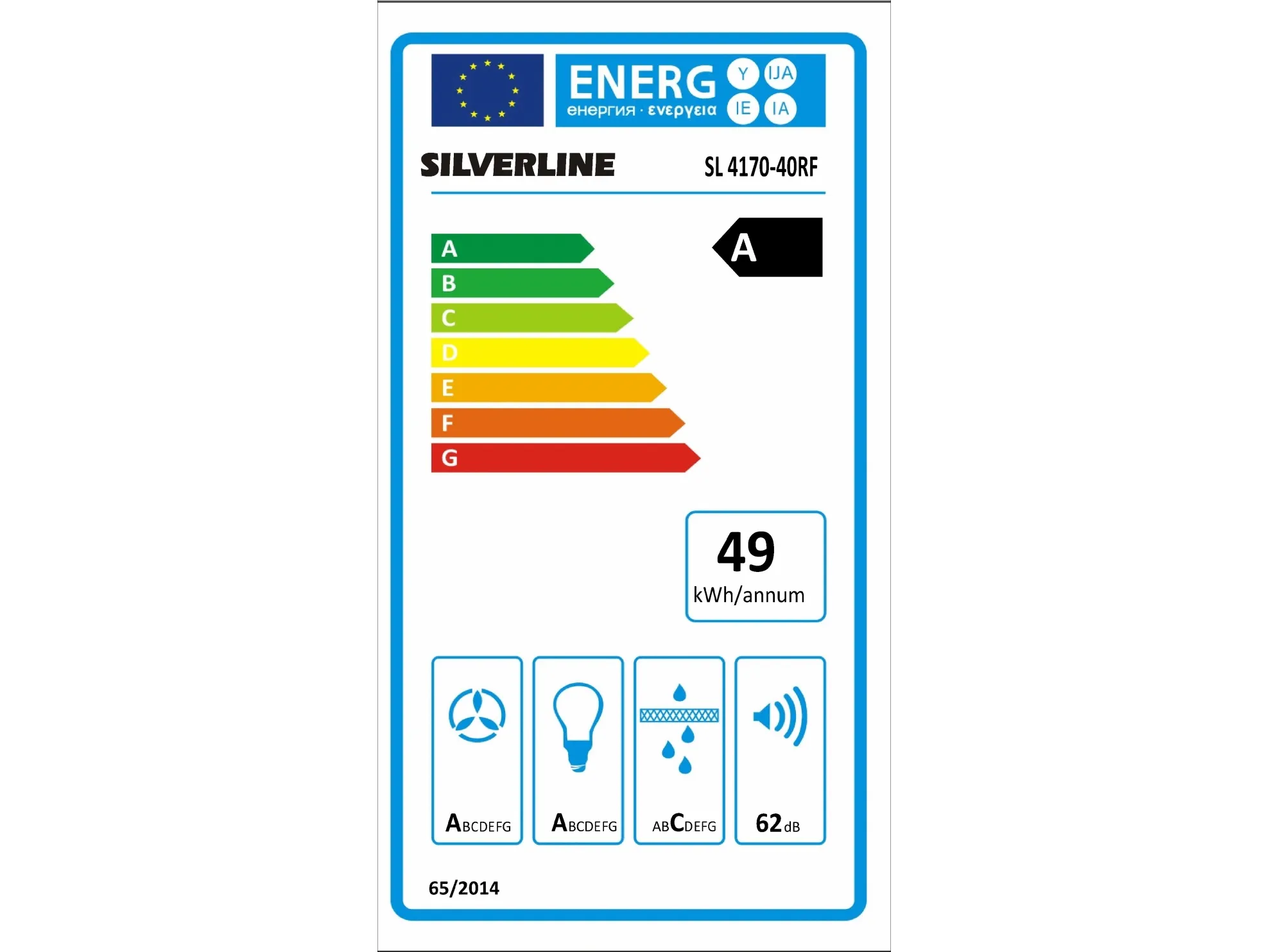 Silverline Mert Ada 40 cm, hvid