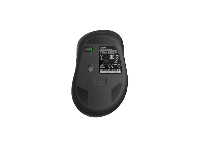 Rapoo Maus M500 Silent Wireless Schwarz Kabellose Multimodus-Maus