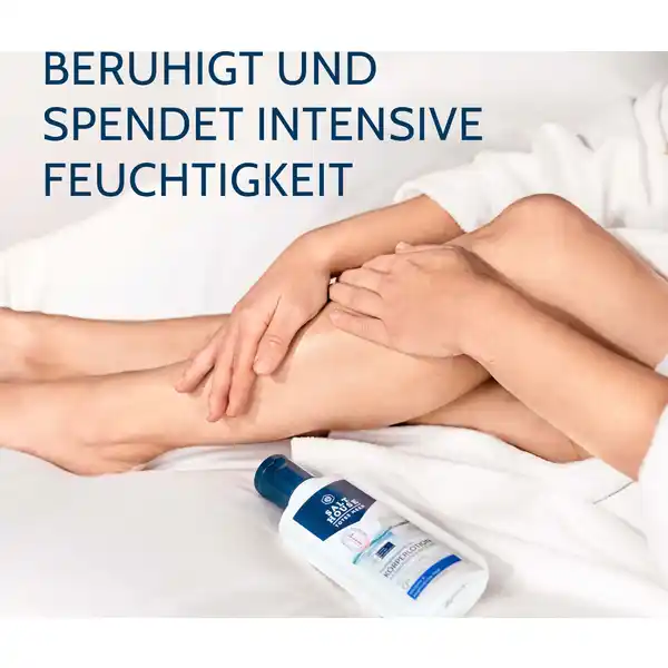feuchtigkeitsspendende Körperlotion mit Totes Meer Mineralien & Urea