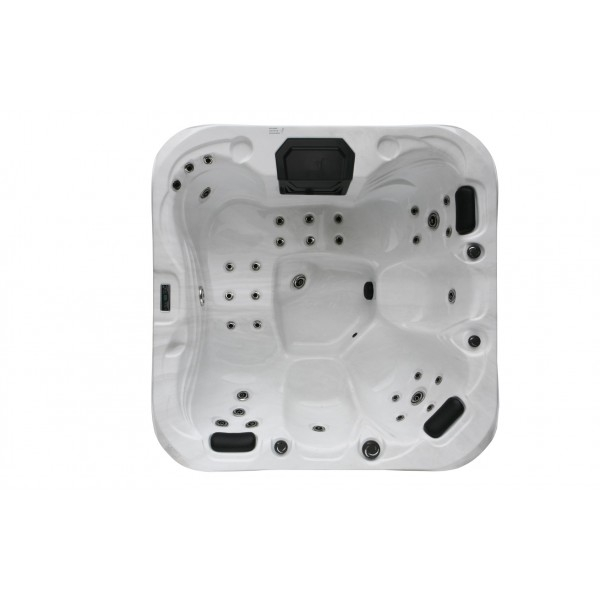 Badstuber Tahiti outdoor whirlpool 3 persoons sterling silver
