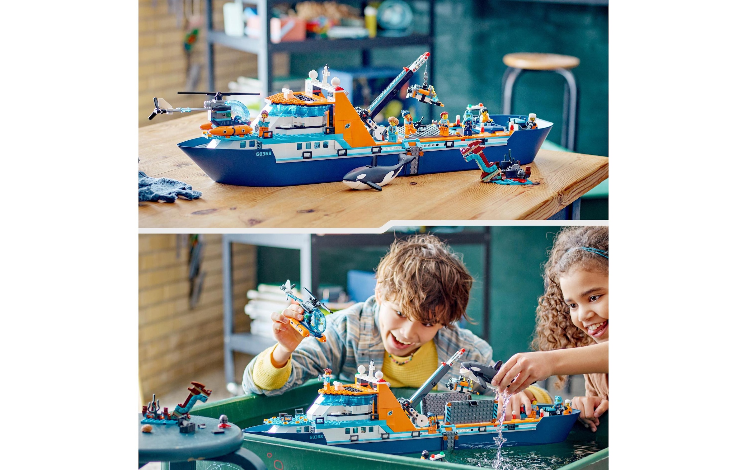 LEGO® Spielbausteine »City Arktis-Forschungsschiff«
