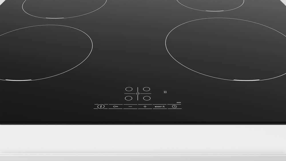 Bosch PUE611BB5E - Série 4 - Table de cuisson à induction - 4 brûleurs - Noir