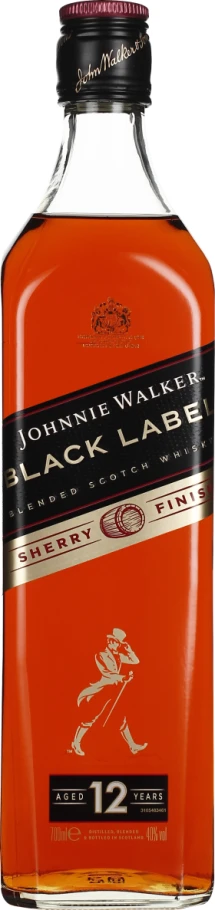 JOHNNIE WALKER BLACK LABEL SHERRY EDITION 70CL