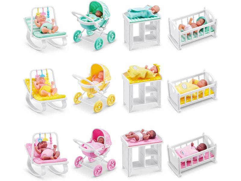 Zuru 5 Surprise My Mini Baby Series 1 assortiert Realistische Mini-Babys inkl. Zubehör