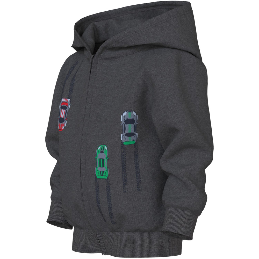 Køb Name It Dark Grey Melange Cars Nmmvoltinus Nreg Sweat Card Wh Bru