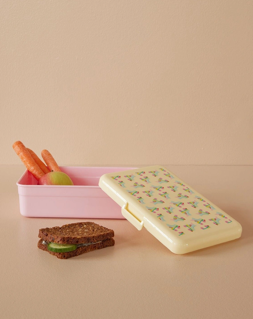 Lunchbox ROLLER SKATE in pink