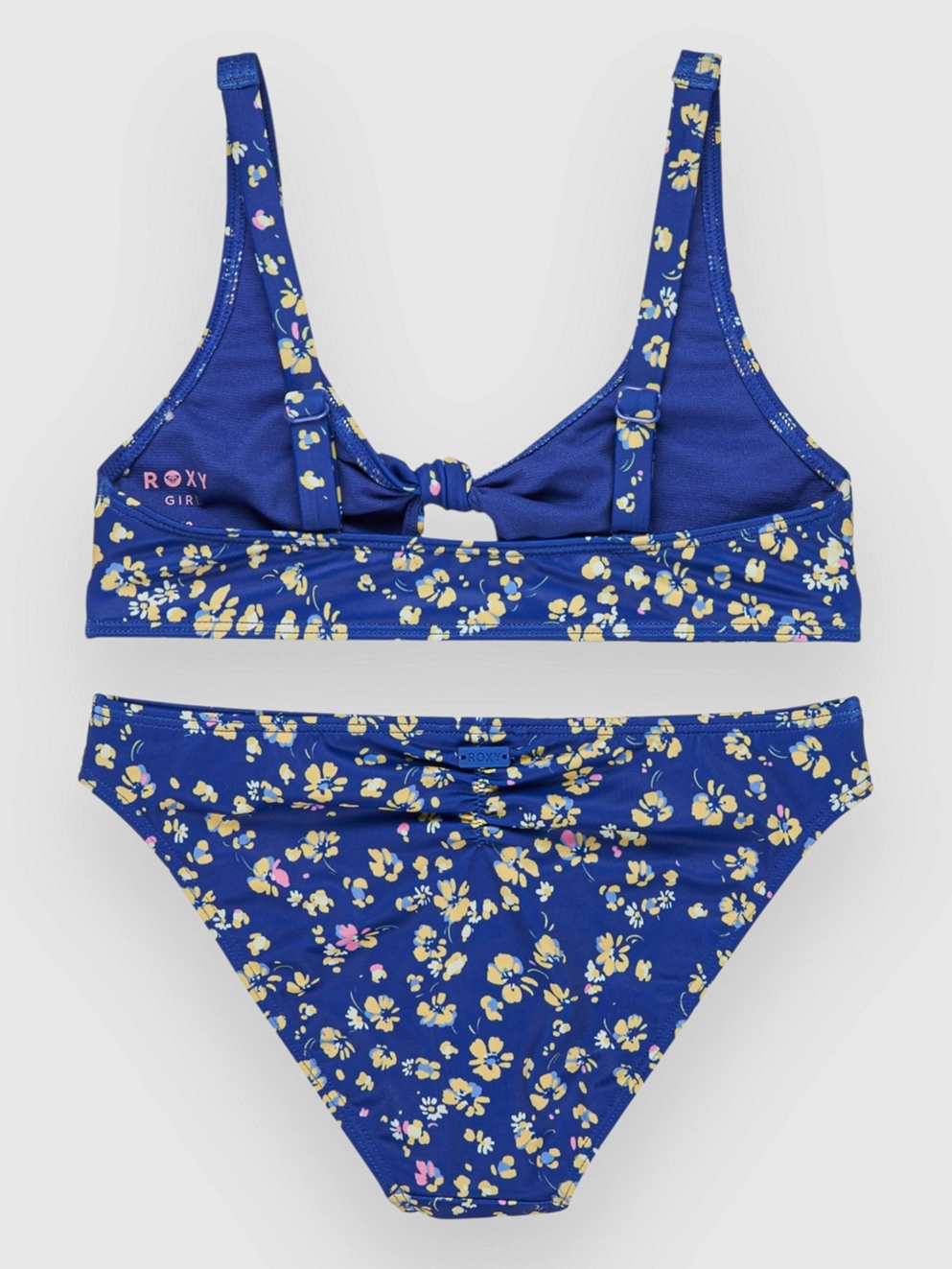 Roxy Shadow Floral Kids Bikini dazzling blue coast ditsy