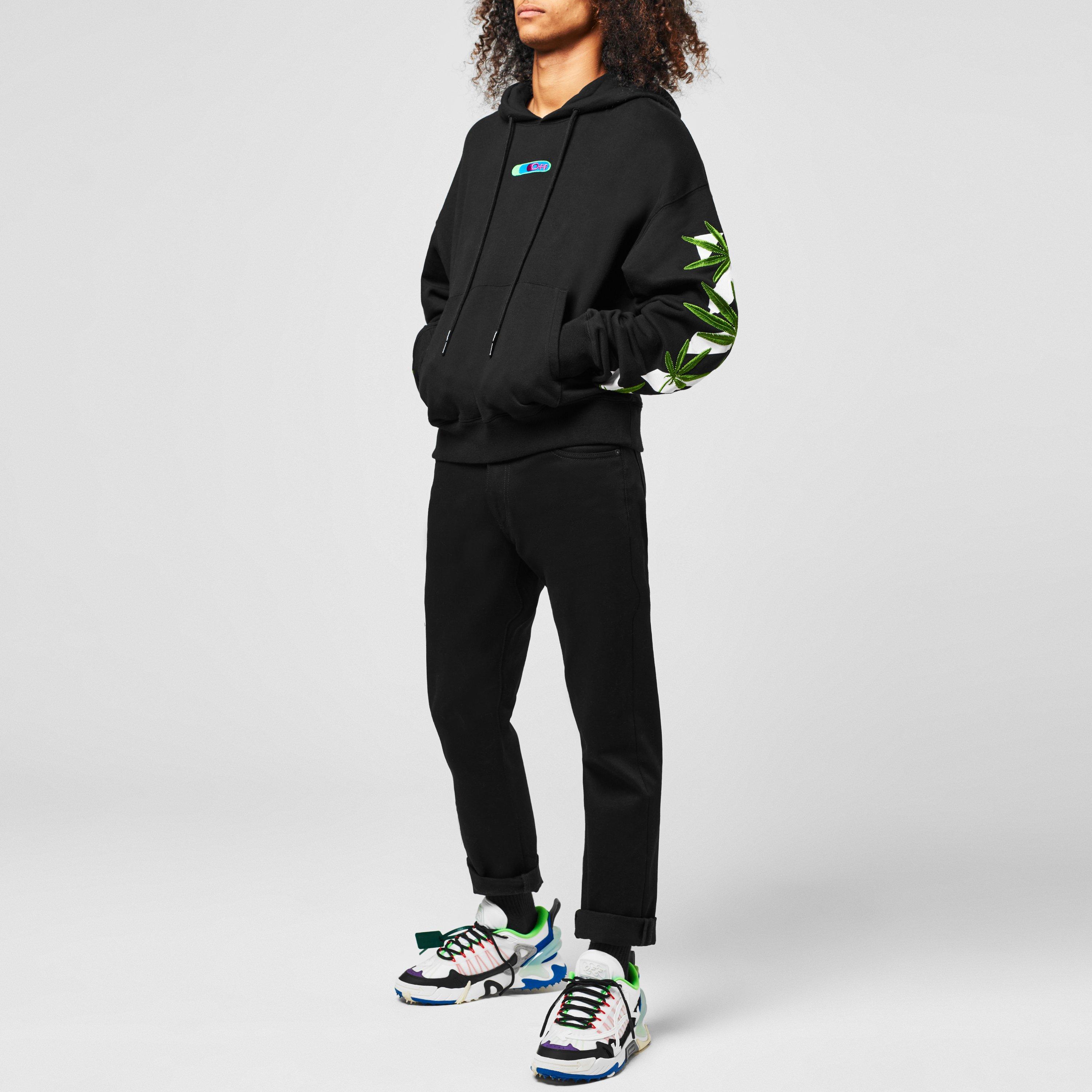 Off White Weed Arrows Oth Hoodie