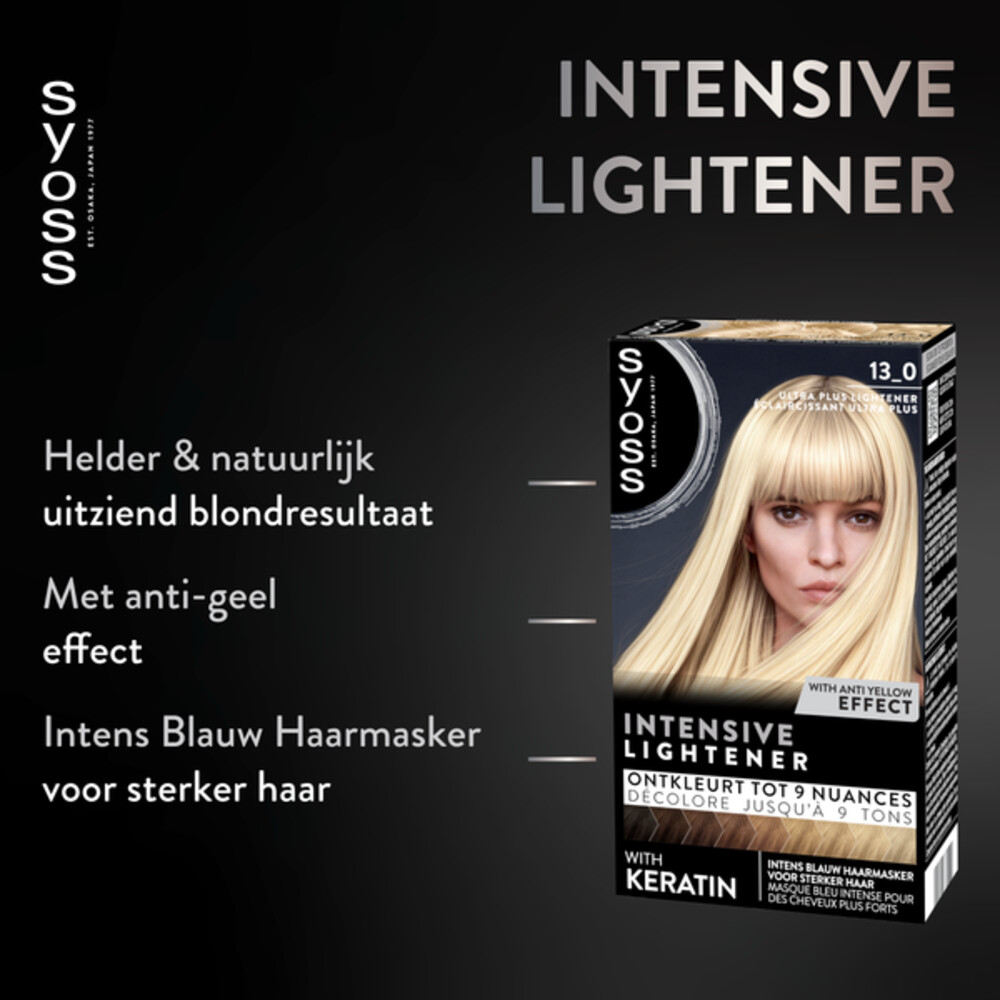 Syoss Color 13-0 Ultra Plus Lightener (1 stuk)
