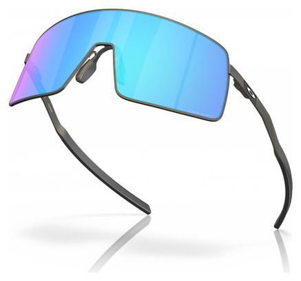 Lunettes Oakley Sutro Ti Satin Lead / Prizm Sapphire / Ref : OO6013-0436