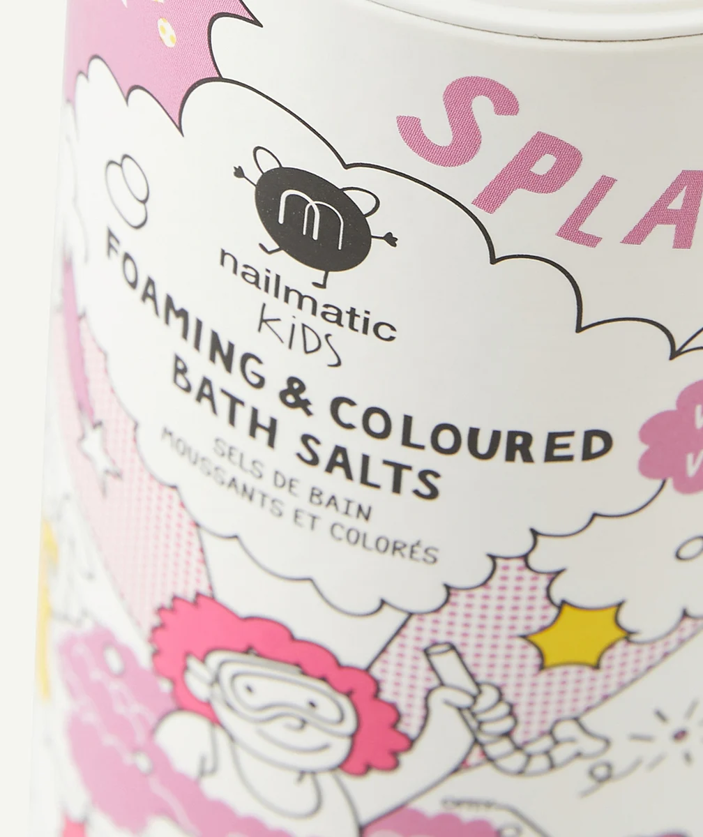 NAILMATICLES SELS DE BAIN MOUSSANTS ET COLORÉS VIOLET