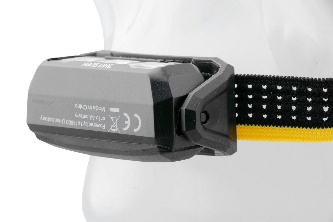 Nitecore HA15 UHE oplaadbare hoofdlamp, 400 lumen
