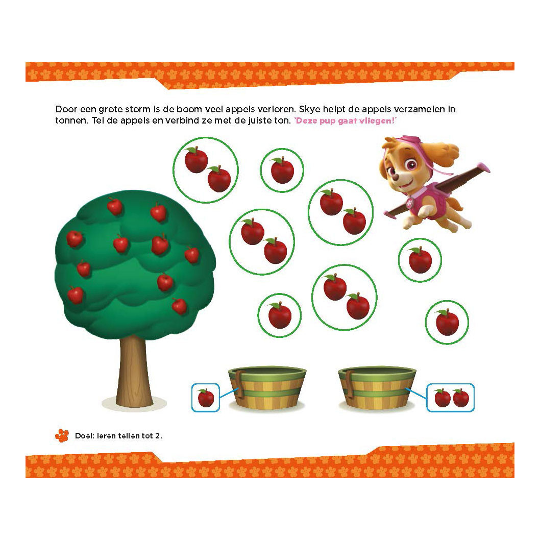 PAW Patrol - Eerste telspelletjes (3-4 jaar)