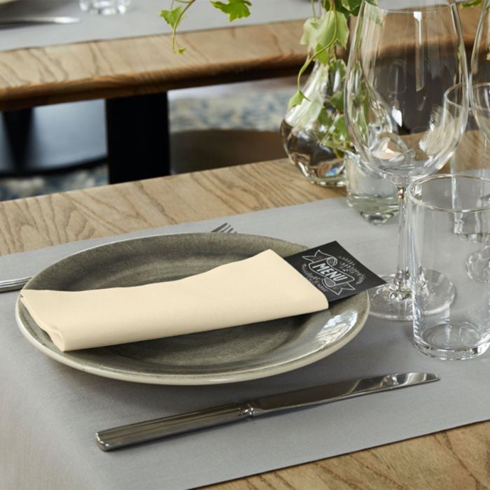 700st Tork 478185 - 478146 Linstyle servetten creme 39x39cm 1/8 vouw