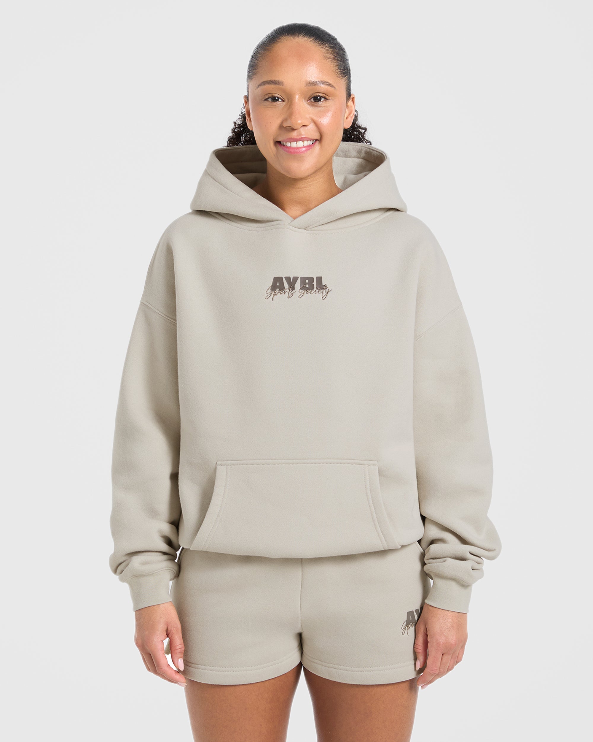 Sports Society Oversized Hoodie