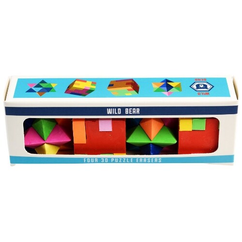Rex london gummetjes 3D puzzels - 4st