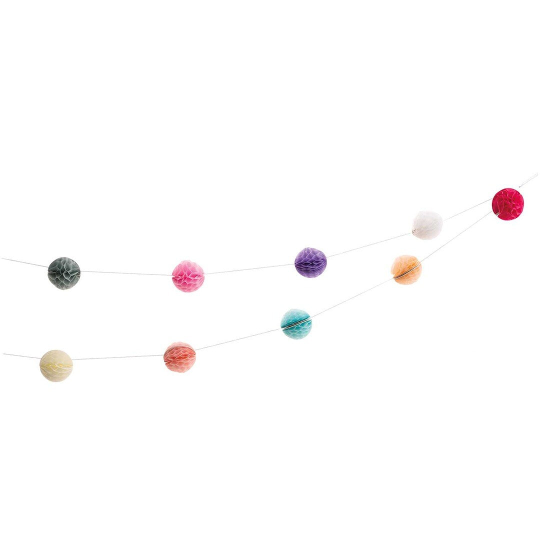 Slinger honingraat - pastel